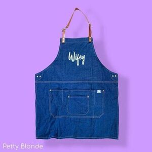 Wifey Jean Adjustable Apron‎